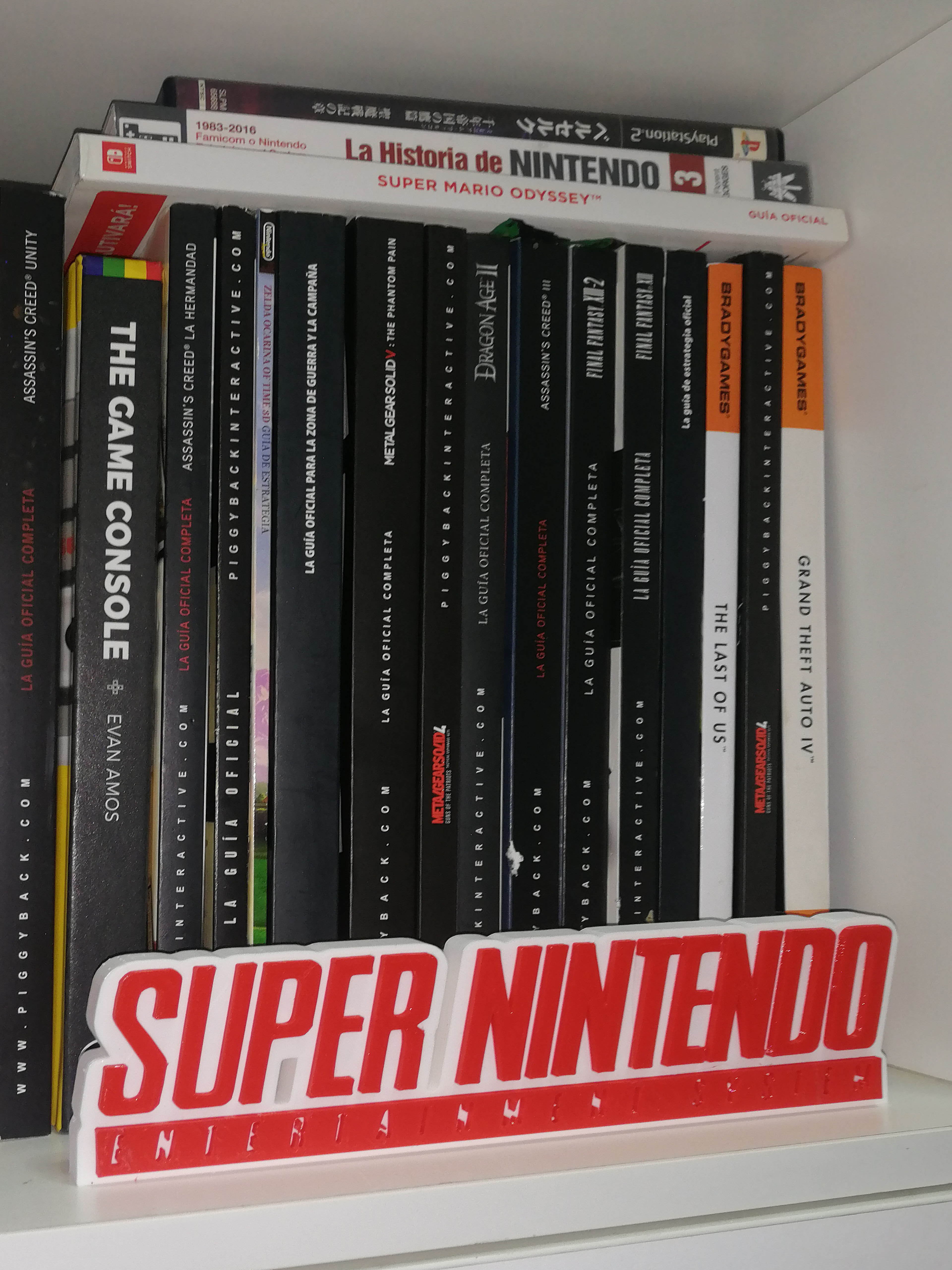 Logo 3D "Super Nintendo"